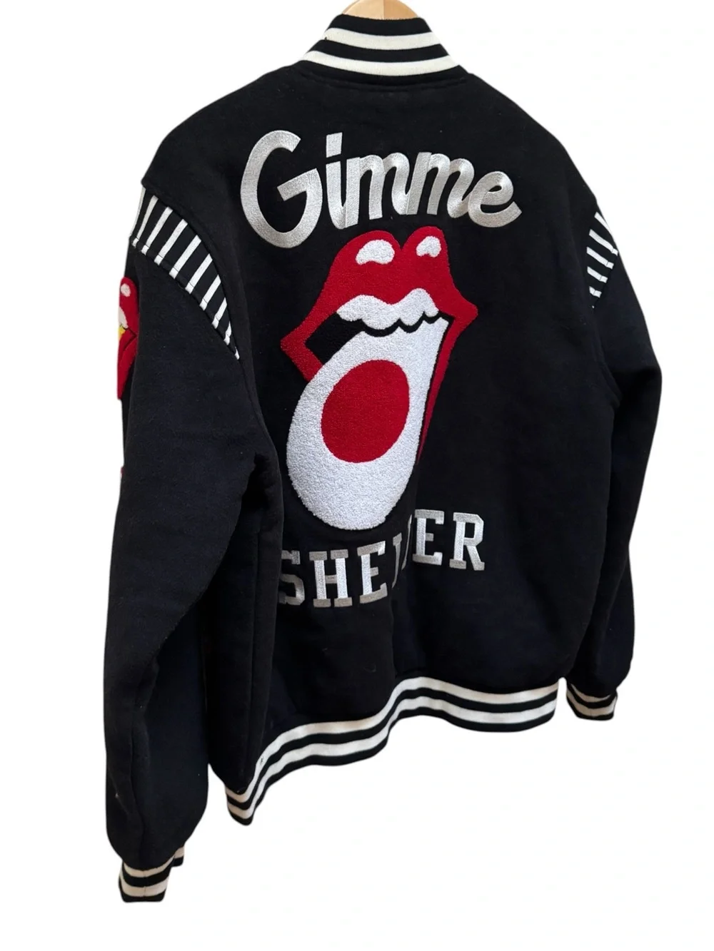 Rolling Stones x Market “Gimme Shelter” Varsity Jacket